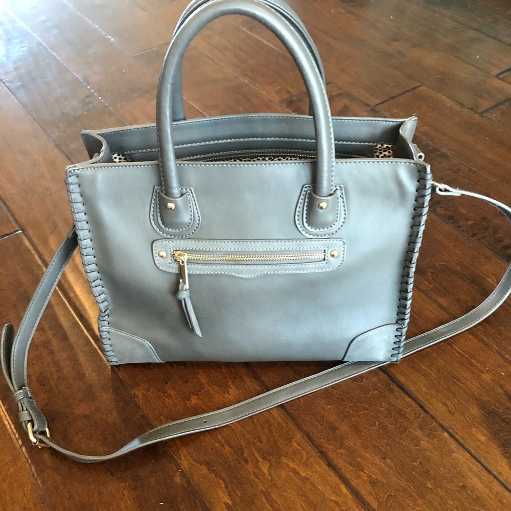 Kaari Blue Satchel Purse